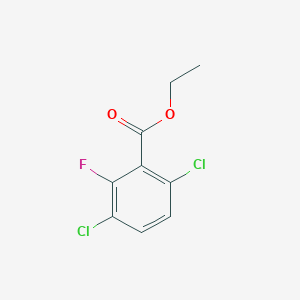 molecular formula C9H7Cl2FO2 B6341230 Ethyl 3,6-dichloro-2-fluorobenzoate CAS No. 1214329-21-1