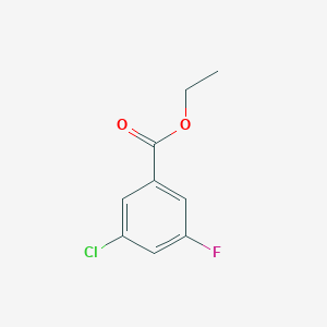 molecular formula C9H8ClFO2 B6341262 Ethyl 3-chloro-5-fluorobenzoate CAS No. 773138-93-5
