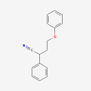 4-Phenoxy-2-phenylbutanenitrile