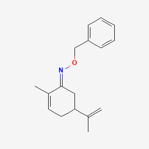 (1E)-N-(Benzyloxy)-2-methyl-5-(prop-1-en-2-yl)cyclohex-2-en-1-imine
