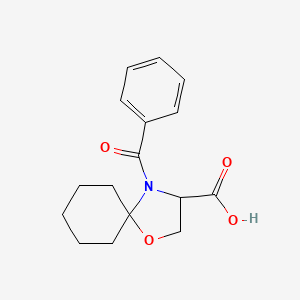 4-Benzoyl-1-oxa-4-azaspiro[4.5]decane-3-carboxylic acid