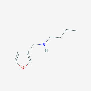 molecular formula C9H15NO B6341800 Butyl(furan-3-ylmethyl)amine CAS No. 741698-86-2