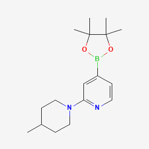 2-(4-Methylpiperidin-1-yl)pyridine-4-boronic acid pinacol ester