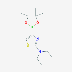 2-(Diethylamino)thiazole-4-boronic acid pinacol ester