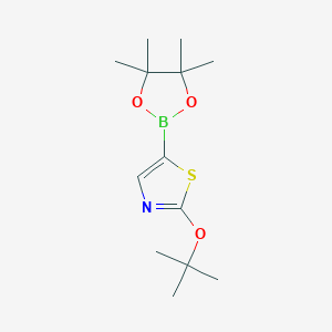 2-(tert-Butoxy)thiazole-5-boronic acid pinacol ester