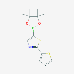2-(Thiophen-2-yl)thiazole-5-boronic acid pinacol ester