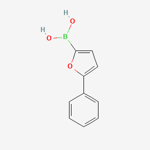 molecular formula C10H9BO3 B6342411 5-Phenylfuran-2-boronic acid CAS No. 1628569-51-6