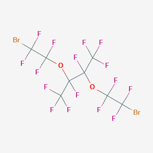 molecular formula C8Br2F16O2 B6342541 Perfluoro-[2,3-bis(2-bromoethoxy)butane] CAS No. 1262415-13-3