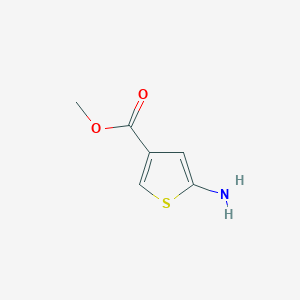 molecular formula C6H7NO2S B063426 5-氨基噻吩-3-甲酸甲酯 CAS No. 192879-33-7