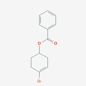 molecular formula C13H13BrO2 B6342616 4-Bromocyclohex-3-en-1-yl benzoate CAS No. 1450812-66-4