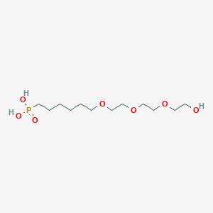 6-[2-[2-(2-hydroxyethoxy)ethoxy]ethoxy]hexylphosphonic acid