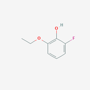molecular formula C8H9FO2 B6343026 2-Ethoxy-6-fluorophenol CAS No. 868761-39-1