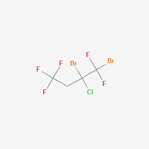 molecular formula C4H2Br2ClF5 B6343254 1,2-Dibromo-2-chloro-1,1,4,4,4-pentafluorobutane CAS No. 885276-01-7