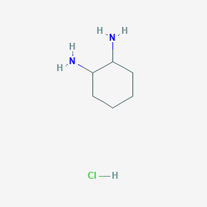 molecular formula C6H15ClN2 B063434 (R,R)-(-)-1,2-Diaminocyclohexane hydrochloride CAS No. 191480-63-4