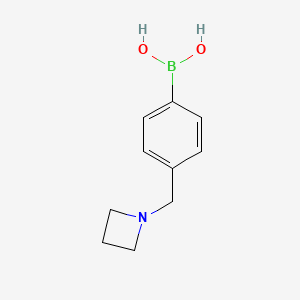 (4-(Azetidin-1-ylmethyl)phenyl)boronic acid
