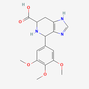4-(3,4,5-Trimethoxyphenyl)-3H,4H,5H,6H,7H-imidazo[4,5-c]pyridine-6-carboxylic acid