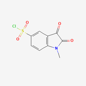 1-Methyl-5-isatinsulfonyl chloride
