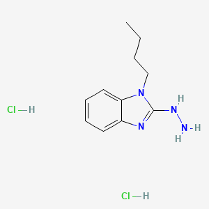 1-Butyl-2-hydrazino-1H-benzimidazole dihydrochloride;  95%