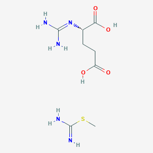 (S)-(-)-2-Guanidinoglutaric acid S-methylisothiourea salt;  95%