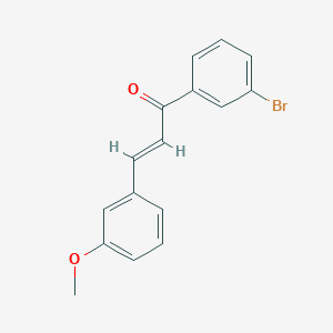 (2E)-1-(3-Bromophenyl)-3-(3-methoxyphenyl)prop-2-en-1-one