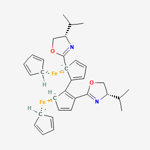 (S,S'')-2,2''-Bis[(S)-4-isopropyloxazolin-2-yl]-1,1''-biferrocene