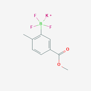 Potassium 5-(methoxycarbonyl)-2-methylphenyltrifluoroborate