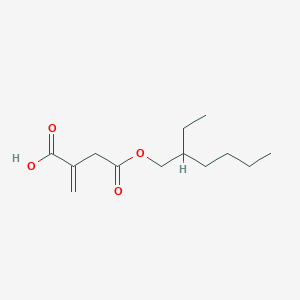 molecular formula C13H22O4 B6343846 mono-2-Ethylhexyl itaconate CAS No. 81212-87-5