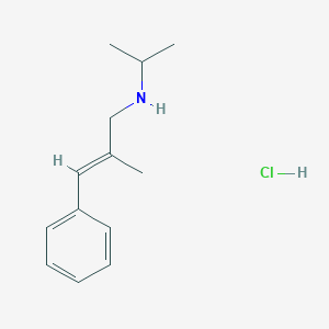 molecular formula C13H20ClN B6343971 [(2E)-2-Methyl-3-phenylprop-2-en-1-yl](propan-2-yl)amine hydrochloride CAS No. 1240591-00-7