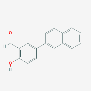 B6343978 2-Formyl-4-(naphthalen-2-yl)phenol, 95% CAS No. 1111120-37-6