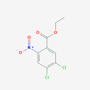 molecular formula C9H7Cl2NO4 B6344197 Ethyl 4,5-dichloro-2-nitrobenzoate CAS No. 62486-38-8