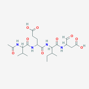 molecular formula C22H36N4O9 B6348159 Caspase-6 inhibitor II CAS No. 319494-39-8
