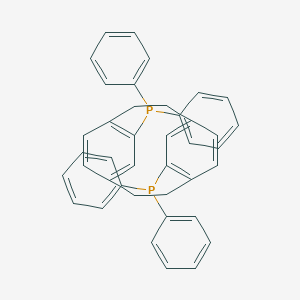 molecular formula C40H34P2 B063487 (R)-(-)-4,12-Bis(diphenylphosphino)-[2.2]-paracyclophane CAS No. 192463-40-4