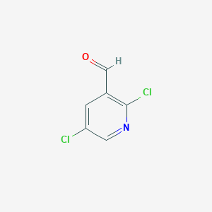 molecular formula C6H3Cl2NO B063489 2,5-Dichloronicotinaldehyde CAS No. 176433-49-1