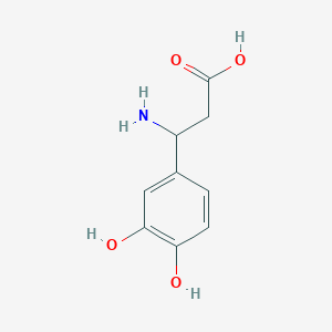molecular formula C9H11NO4 B063491 3-amino-3-(3,4-dihydroxyphenyl)propanoic Acid CAS No. 174502-37-5