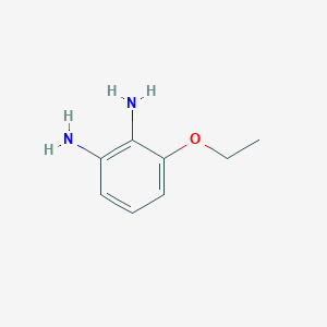 molecular formula C8H12N2O B063497 3-Ethoxybenzene-1,2-diamine CAS No. 191849-71-5