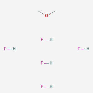 molecular formula C2H11F5O B6350277 methoxymethane;pentahydrofluoride CAS No. 445494-65-5