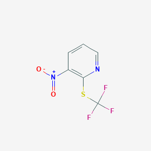 molecular formula C6H3F3N2O2S B6350603 MFCD23382294 CAS No. 1408279-28-6