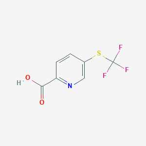 molecular formula C7H4F3NO2S B6350629 MFCD23382316 CAS No. 1408279-53-7