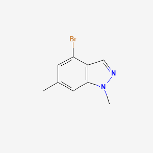 molecular formula C9H9BrN2 B6350699 4-Bromo-1,6-dimethyl-1H-indazole CAS No. 1159511-78-0