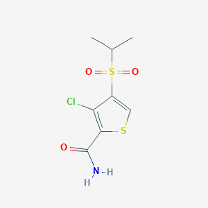 molecular formula C8H10ClNO3S2 B6350877 MFCD00104511 CAS No. 882283-17-2
