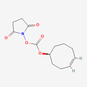molecular formula C13H17NO5 B6350889 (E)-Cyclooct-4-enyl 2,5-dioxo-1-pyrrolidinyl carbonate CAS No. 2247647-75-0