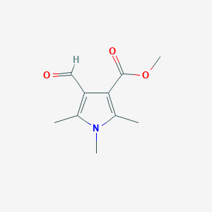 Methyl 4-formyl-1,2,5-trimethyl-1H-pyrrole-3-carboxylate