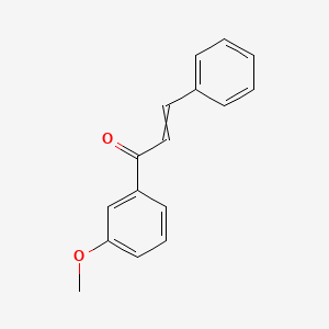 molecular formula C16H14O2 B6350967 1-(3-Methoxyphenyl)-3-phenylprop-2-en-1-one CAS No. 22966-24-1