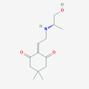 molecular formula C13H21NO3 B6351220 Dde-l-alaninol CAS No. 1272755-17-5