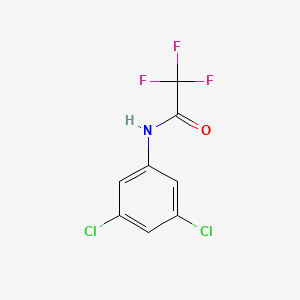molecular formula C8H4Cl2F3NO B6351433 N-(3,5-Dichlorophenyl)-2,2,2-trifluoroacetamide CAS No. 106376-29-8