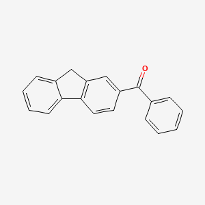 molecular formula C20H14O B6351676 (9H-FLUOREN-2-YL)(PHENYL)METHANONE CAS No. 15860-31-8