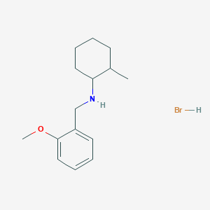 molecular formula C15H24BrNO B6352007 N-(2-methoxybenzyl)-2-methylcyclohexanamine hydrobromide CAS No. 1609407-26-2