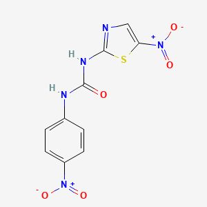 1-(4-Nitro-phenyl)-3-(5-nitro-thiazol-2-yl)-urea