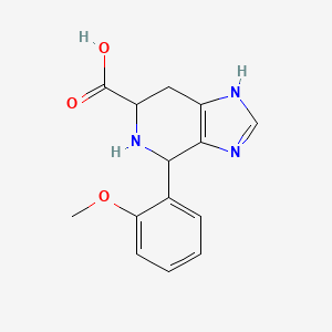 4-(2-Methoxyphenyl)-3H,4H,5H,6H,7H-imidazo[4,5-c]pyridine-6-carboxylic acid