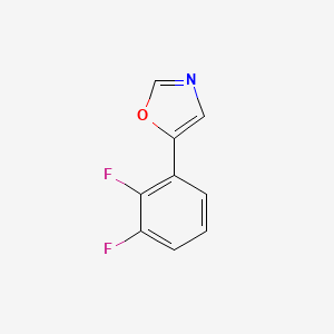 5-(2,3-Difluorophenyl)-1,3-oxazole